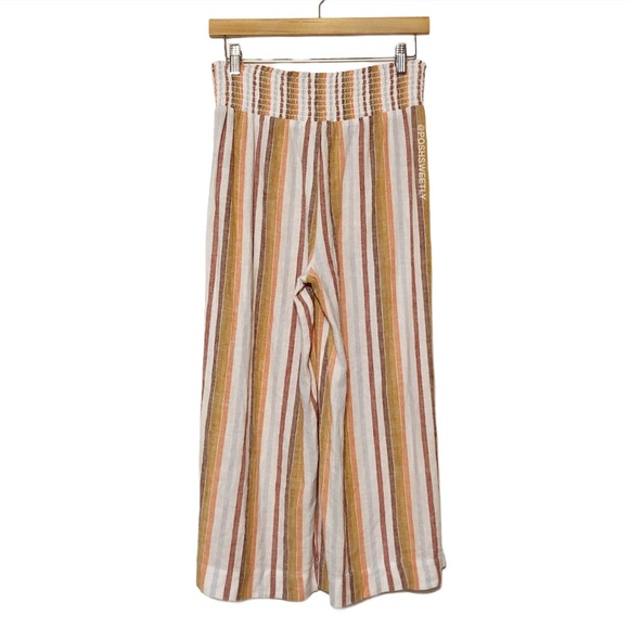 Anthropologie Wide Leg Striped Pants - Picture 2 of 13